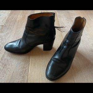 Madewell Black Boots With Heel. 6.5
